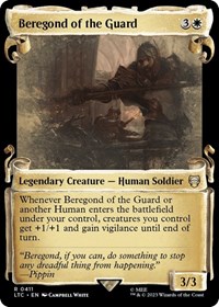 Beregond of the Guard (Showcase Scrolls), Commander: The Lord of the Rings: Tales of Middle-earth