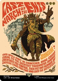 Last March of the Ents (Borderless Poster), Universes Beyond: The Lord of the Rings: Tales of Middle-earth