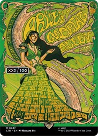Arwen, Mortal Queen (Borderless Poster) (Serial Numbered), Universes Beyond: The Lord of the Rings: Tales of Middle-earth