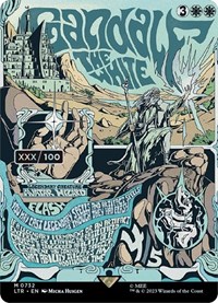 Gandalf the White (Borderless Poster) (Serial Numbered), Universes Beyond: The Lord of the Rings: Tales of Middle-earth
