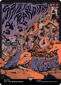 Spiteful Banditry (Borderless Poster) (Serial Numbered), Universes Beyond: The Lord of the Rings: Tales of Middle-earth