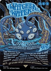 The Watcher in the Water (Borderless Poster) (Serial Numbered), Universes Beyond: The Lord of the Rings: Tales of Middle-earth