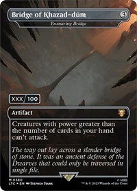 Bridge of Khazad-dum - Ensnaring Bridge (Serial Numbered), Commander: The Lord of the Rings: Tales of Middle-earth