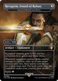Herugrim, Sword of Rohan - Sword of Hearth and Home (Serial Numbered), Commander: The Lord of the Rings: Tales of Middle-earth