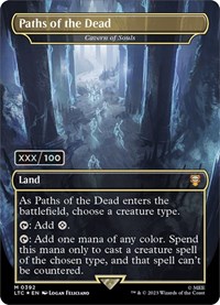 Paths of the Dead - Cavern of Souls (Serial Numbered), Commander: The Lord of the Rings: Tales of Middle-earth