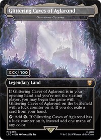 Glittering Caves of Aglarond - Gemstone Caverns (Serial Numbered), Commander: The Lord of the Rings: Tales of Middle-earth