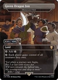 Green Dragon Inn - Homeward Path (Serial Numbered), Commander: The Lord of the Rings: Tales of Middle-earth