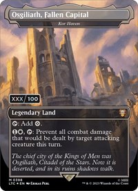 Osgiliath, Fallen Capital - Kor Haven (Serial Numbered), Commander: The Lord of the Rings: Tales of Middle-earth