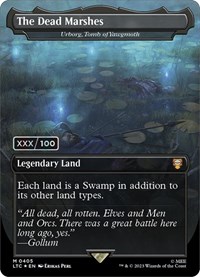The Dead Marshes - Urborg, Tomb of Yawgmoth (Serial Numbered), Commander: The Lord of the Rings: Tales of Middle-earth