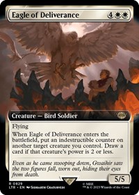 Eagle of Deliverance (Extended Art), Universes Beyond: The Lord of the Rings: Tales of Middle-earth