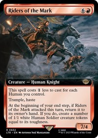 Riders of the Mark (Extended Art), Universes Beyond: The Lord of the Rings: Tales of Middle-earth