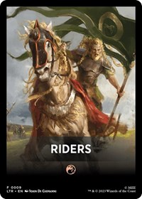 Riders Theme Card, Universes Beyond: The Lord of the Rings: Tales of Middle-earth