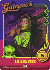 Liliana Vess (747) (Autographed), Secret Lair Drop Series