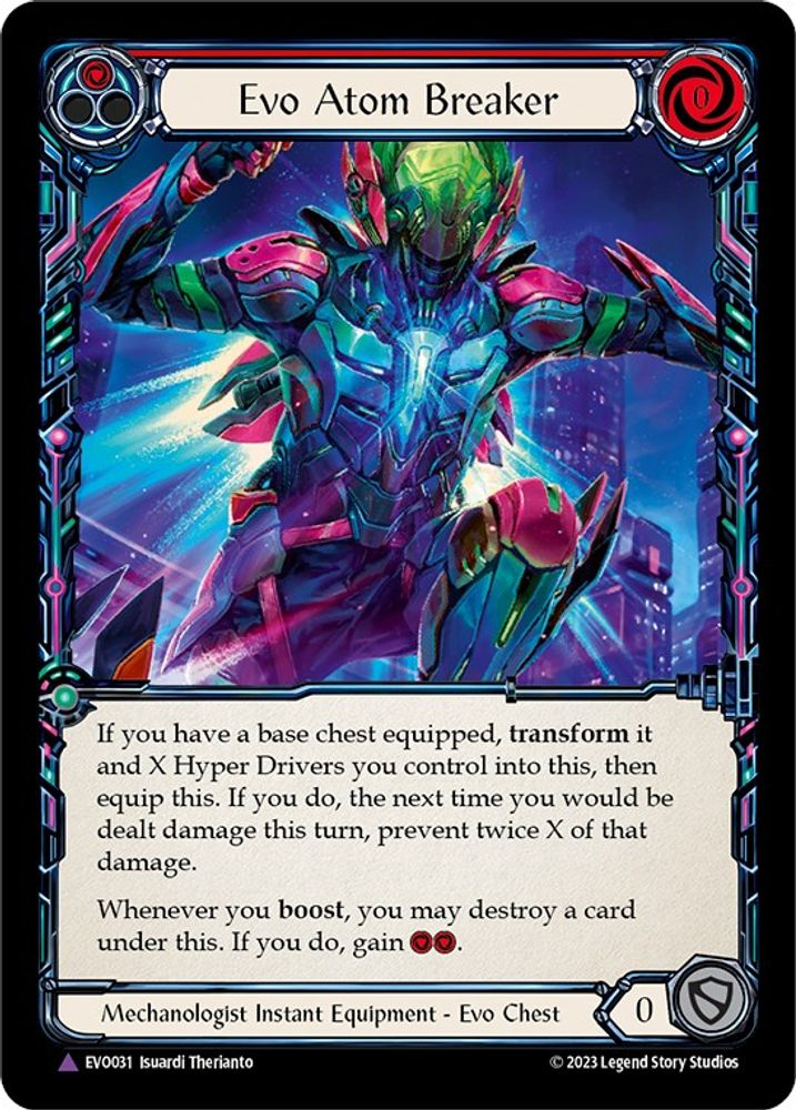 Evo Atom Breaker (Marvel), Cold-foil, front