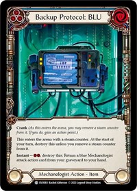 Backup Protocol BLU