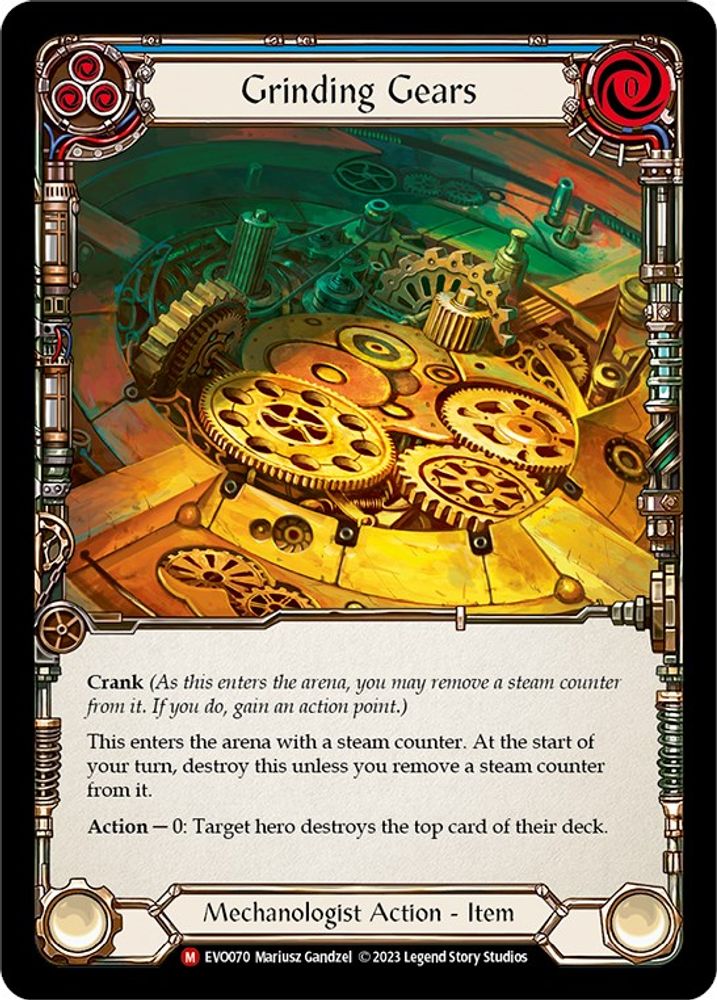 Grinding Gears, Standard, front