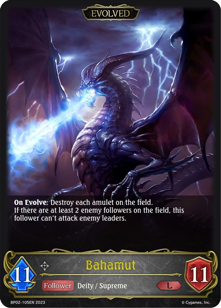 Bahamut (Evolved), Standard, front
