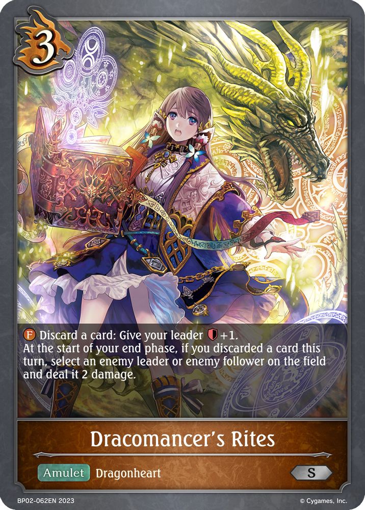 Dracomancer's Rites, Standard, front
