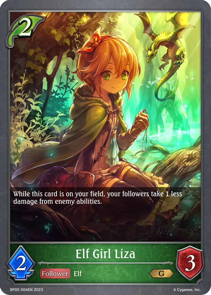 Elf Girl Liza, Standard, front