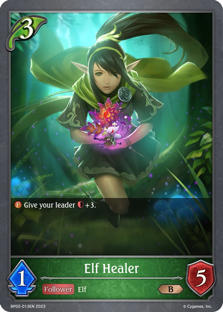 Elf Healer, Standard, front