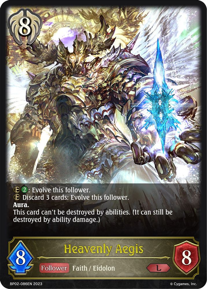 Heavenly Aegis, Standard, front