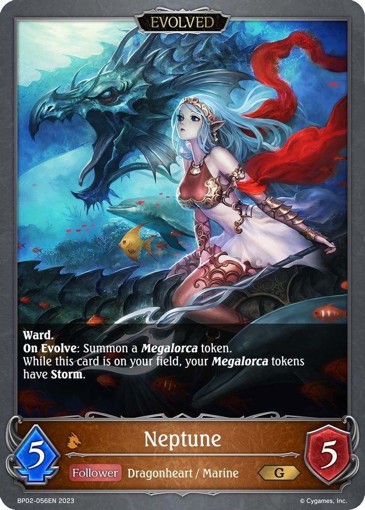 Neptune (Evolved), Standard, front