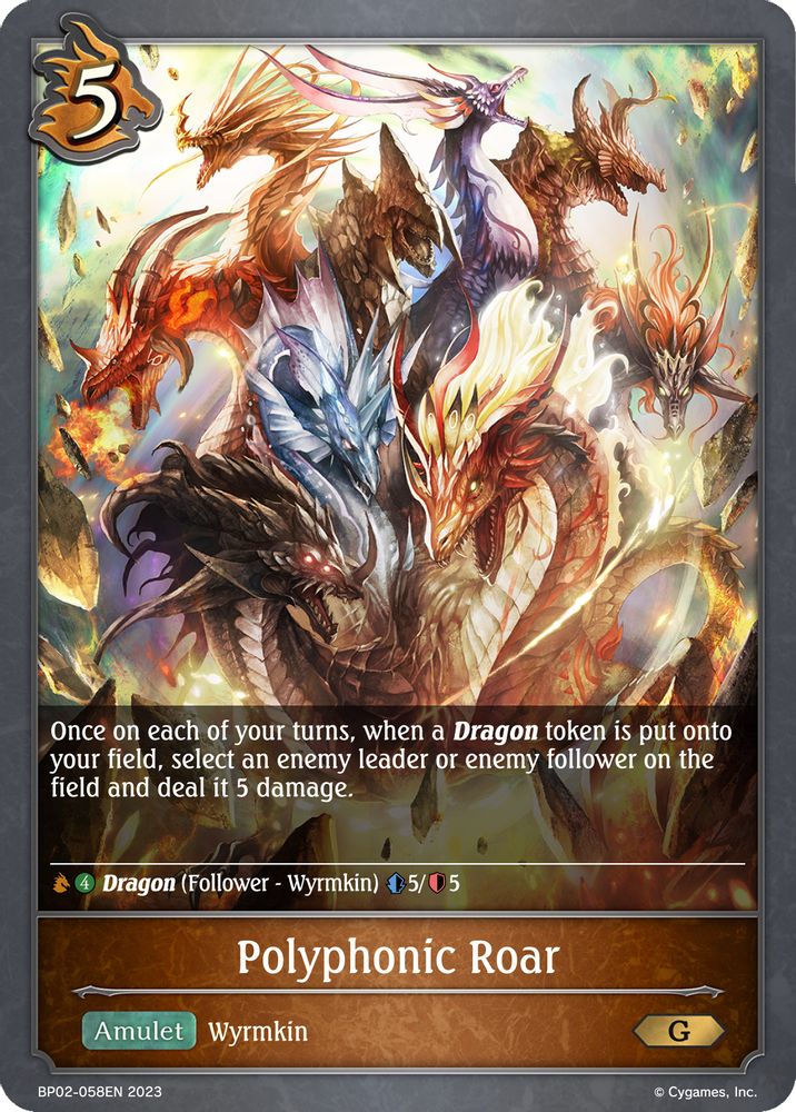 Polyphonic Roar, Standard, front