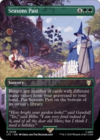 Seasons Past (Borderless), Commander: The Lord of the Rings: Tales of Middle-earth