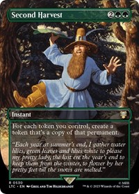Second Harvest (Borderless), Commander: The Lord of the Rings: Tales of Middle-earth