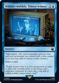 Wibbly-wobbly, Timey-wimey (Surge Foil), Universes Beyond: Doctor Who