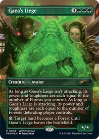 Gaea's Liege (Borderless), WPN & Gateway Promos
