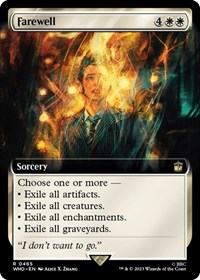 Farewell (Extended Art), Universes Beyond: Doctor Who