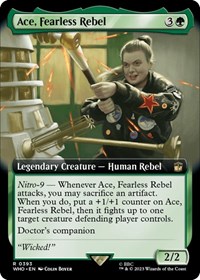 Ace, Fearless Rebel (Extended Art), Universes Beyond: Doctor Who