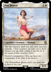 Peri Brown (Surge Foil), Universes Beyond: Doctor Who