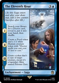 The Eleventh Hour (Surge Foil), Universes Beyond: Doctor Who