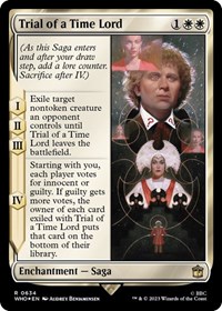 Trial of a Time Lord (Surge Foil), Universes Beyond: Doctor Who