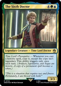 The Sixth Doctor (Surge Foil), Universes Beyond: Doctor Who
