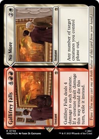 Gallifrey Falls // No More (Surge Foil), Universes Beyond: Doctor Who