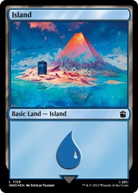 Island (1159) (Surge Foil), Universes Beyond: Doctor Who