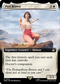 Peri Brown (Extended Art), Universes Beyond: Doctor Who