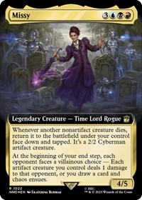 Missy (Extended Art) (Surge Foil), Universes Beyond: Doctor Who