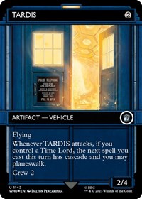 TARDIS (Showcase) (Surge Foil), Universes Beyond: Doctor Who