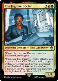 The Fugitive Doctor (Surge Foil), Universes Beyond: Doctor Who
