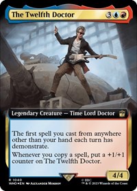 The Twelfth Doctor (Extended Art) (Surge Foil), Universes Beyond: Doctor Who