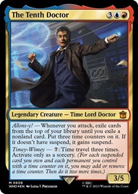 The Tenth Doctor (Surge Foil), Universes Beyond: Doctor Who