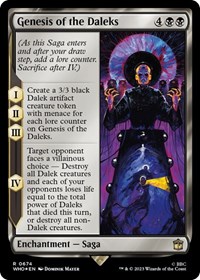 Genesis of the Daleks (Surge Foil), Universes Beyond: Doctor Who