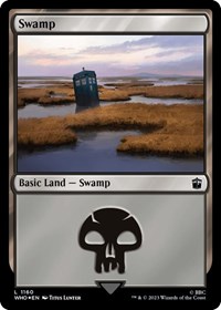 Swamp (1160) (Surge Foil), Universes Beyond: Doctor Who