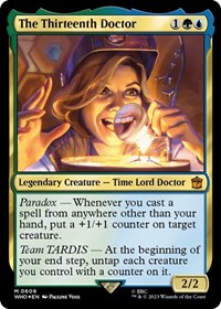 The Thirteenth Doctor (Surge Foil), Universes Beyond: Doctor Who