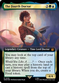 The Fourth Doctor (Extended Art) (Surge Foil), Universes Beyond: Doctor Who