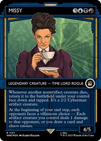 Missy (Showcase) (Surge Foil), Universes Beyond: Doctor Who